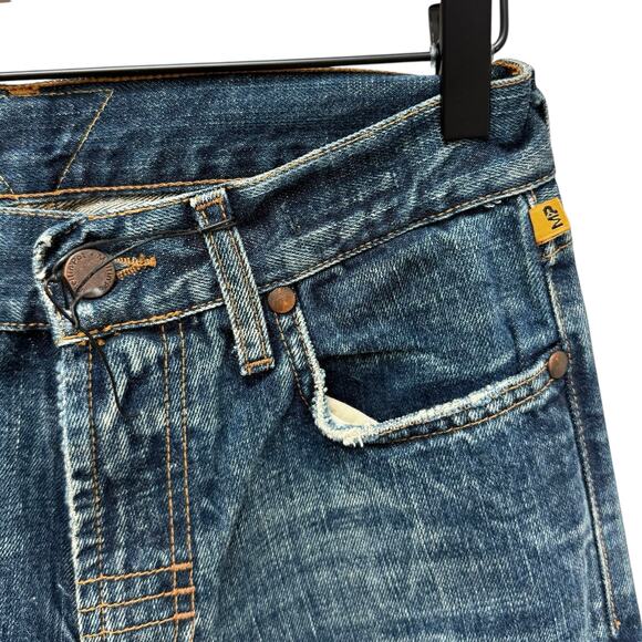 Meltin Pot New Older Denim Straight Jeans Blue Womens Size 29 NWOT - Picture 4 of 10